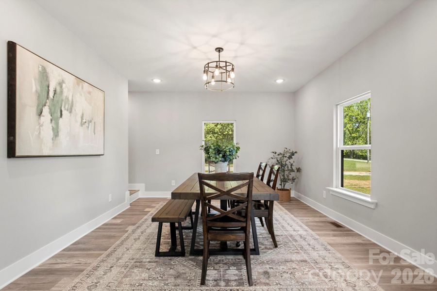 Furnished interior view inside a new home in , Denver (Image 12).