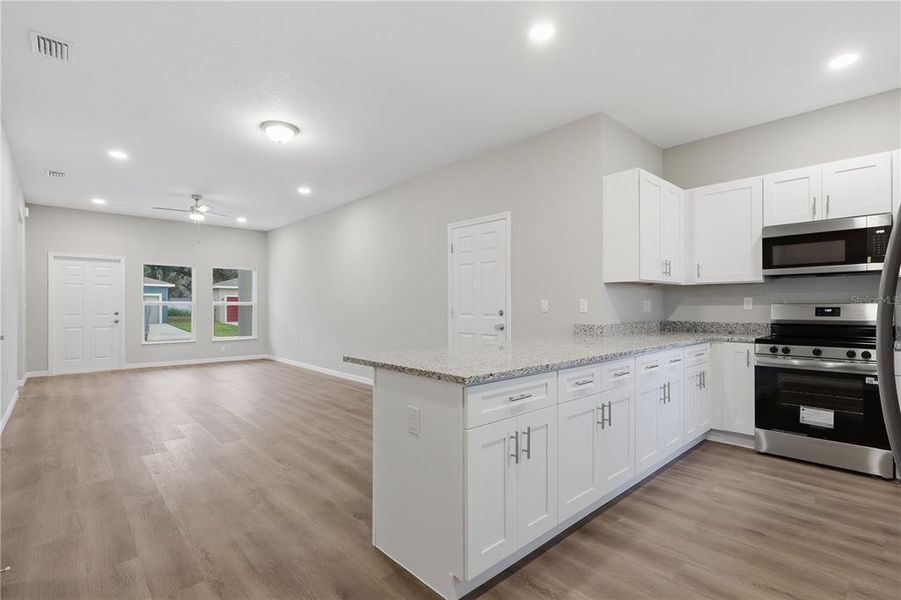 Furnished interior view inside a new home in , Tampa (Image 7).