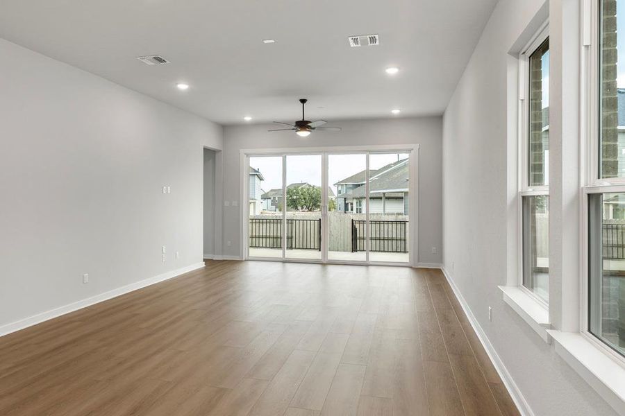 Spacious, unfurnished interior of a new home in Lariat, Liberty Hill (Image 16). Spacious, unfurnished interior of a new home in Lariat, Liberty Hill (Image 16).