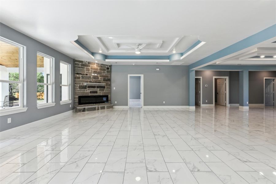 Spacious, unfurnished interior of a new home in , Cedar Creek (Image 37).