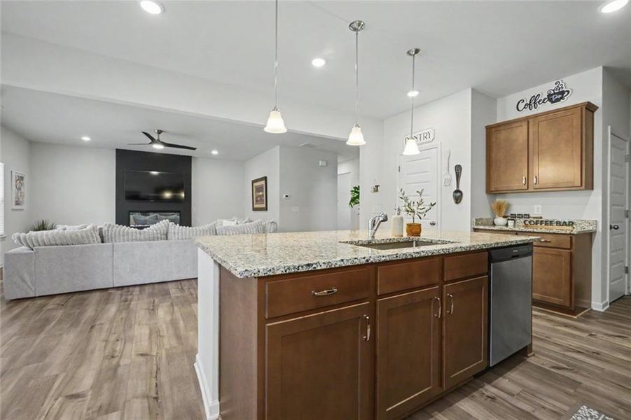 Furnished interior view inside a new home in Arrington, Adairsville (Image 12).