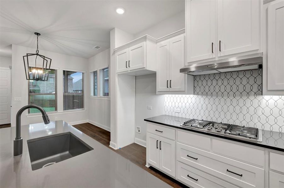 Furnished interior view inside a new home in Mantua Point Gardens, Van Alstyne (Image 12).