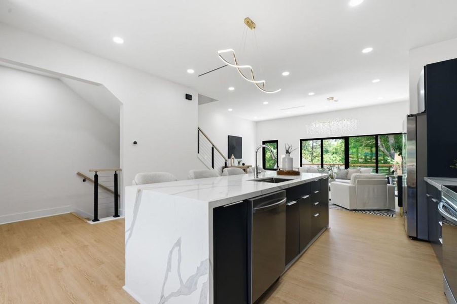 Furnished interior view inside a new home in , Decatur (Image 36).