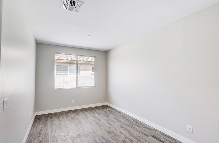Representative unfurnished interior of a home built from the Castillo Series - Clover by Brightland Homes in Castillo at Anderson Parc, Buckeye (Image 22). Representative unfurnished interior of a home built from the Castillo Series - Clover by Brightland Homes in Castillo at Anderson Parc, Buckeye (Image 22).