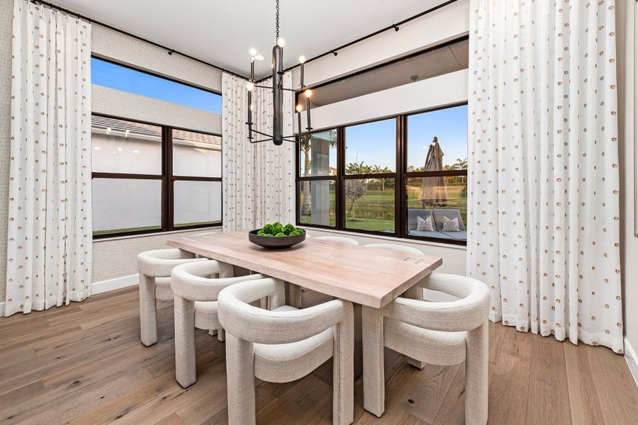 Representative furnished interior of a home built from the Alexandra IV by GL Homes in Valencia Del Mar (55+), Boynton Beach (Image 6).