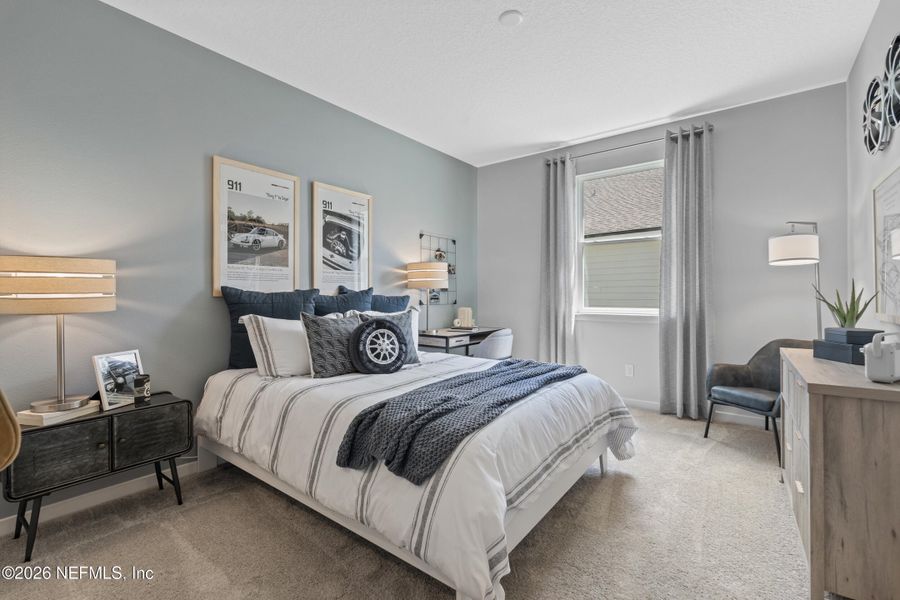 Furnished interior view inside a new home in Reserve East, Flagler Beach (Image 19). Furnished interior view inside a new home in Reserve East, Flagler Beach (Image 19).