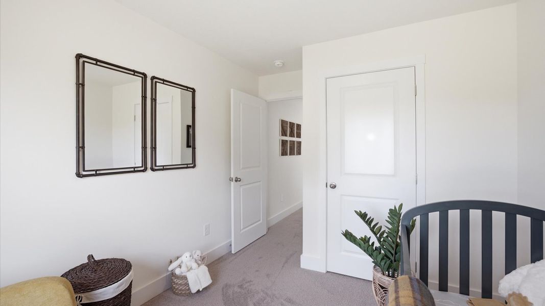 Furnished interior view inside a new home in Macon Townhomes, Seymour (Image 27).