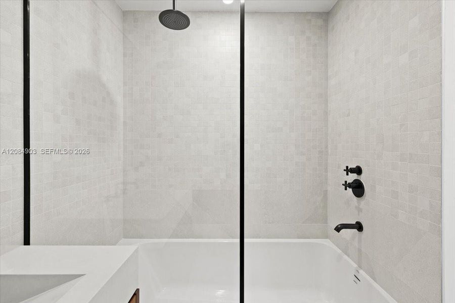 Close-up of interior finishes inside a home in , Miami (Image 17).