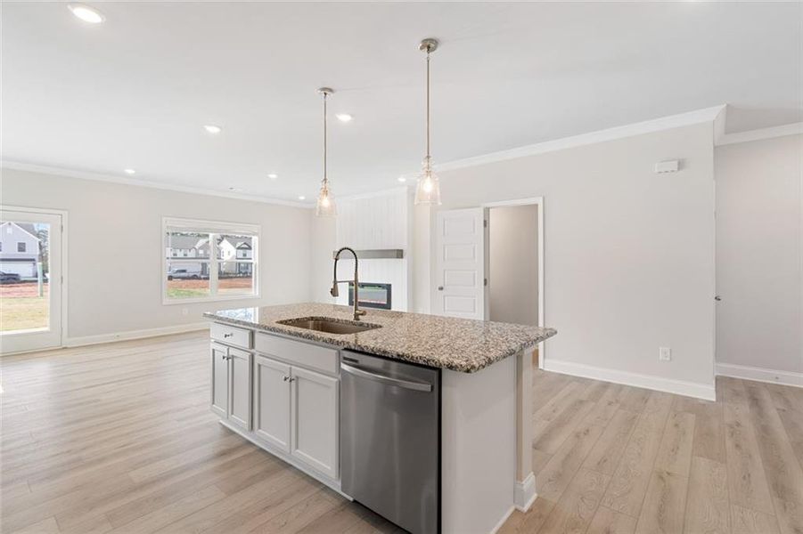 Furnished interior view inside a new home in Kentmere, Auburn (Image 4).