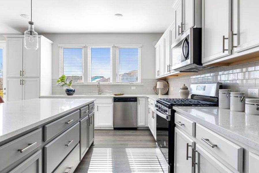 Representative furnished interior of a home built from the Kipling P by True Homes in Homecoming, Ravenel (Image 6). Representative furnished interior of a home built from the Kipling P by True Homes in Homecoming, Ravenel (Image 6).