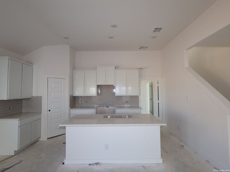 In-progress construction of a new home in Cinco Lakes, San Antonio, TX (Image 27).