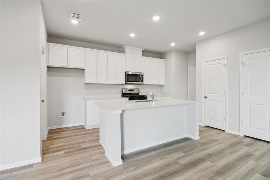 Furnished interior view inside a new home in Bellagio, Forney (Image 4).