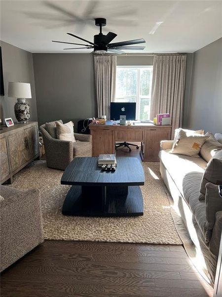 Furnished interior view inside a new home in , Cumming (Image 12).