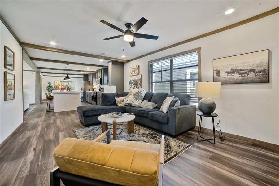 Furnished interior view inside a new home in , Poolville (Image 3).