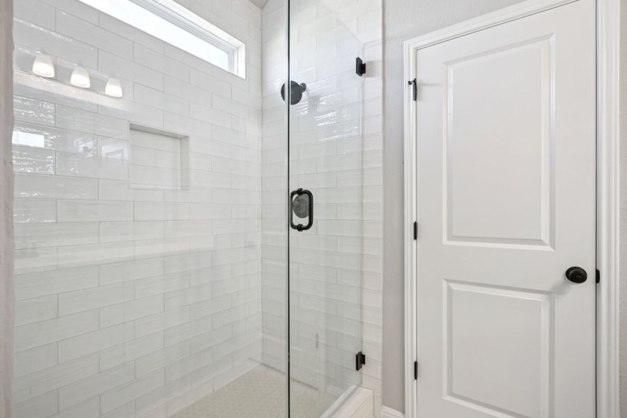 Close-up of interior finishes inside a home in Porter Country, Buda (Image 12).