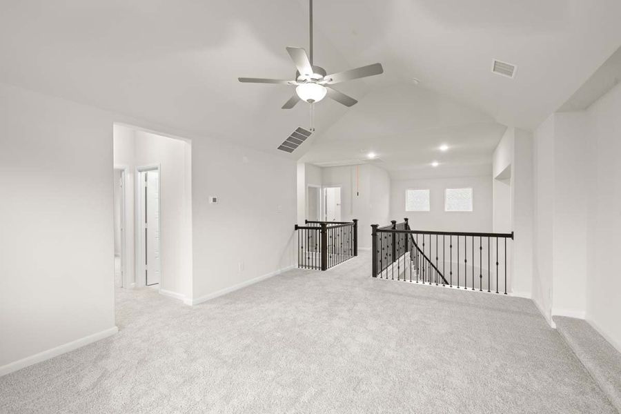Spacious, unfurnished interior of a new home in Timberbrook, Justin (Image 25).