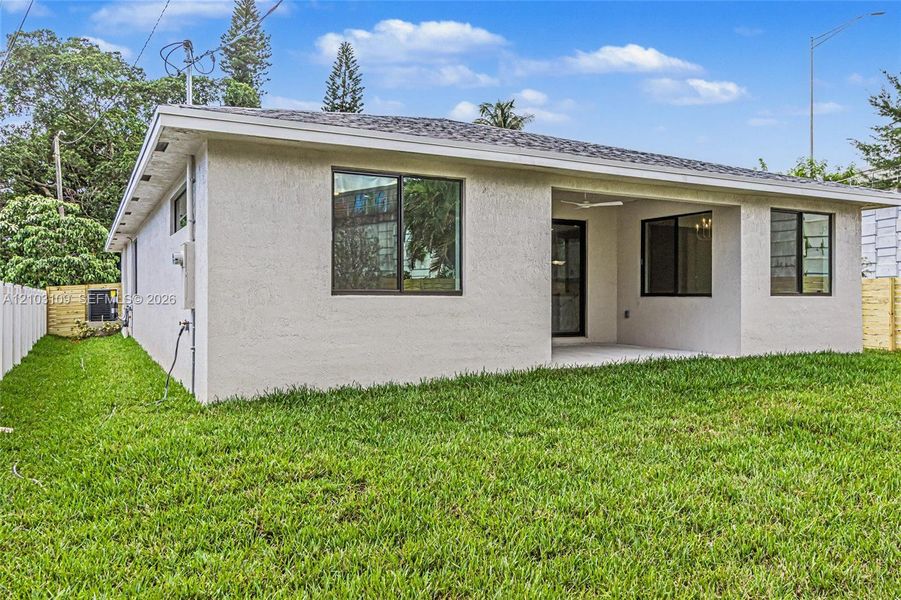 Exterior details and patio area of a home in , Oakland Park (Image 21). Exterior details and patio area of a home in , Oakland Park (Image 21).