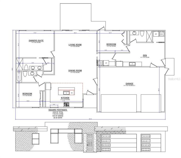 2D floor plan layout of this home in , Ocala, FL (Image 4).