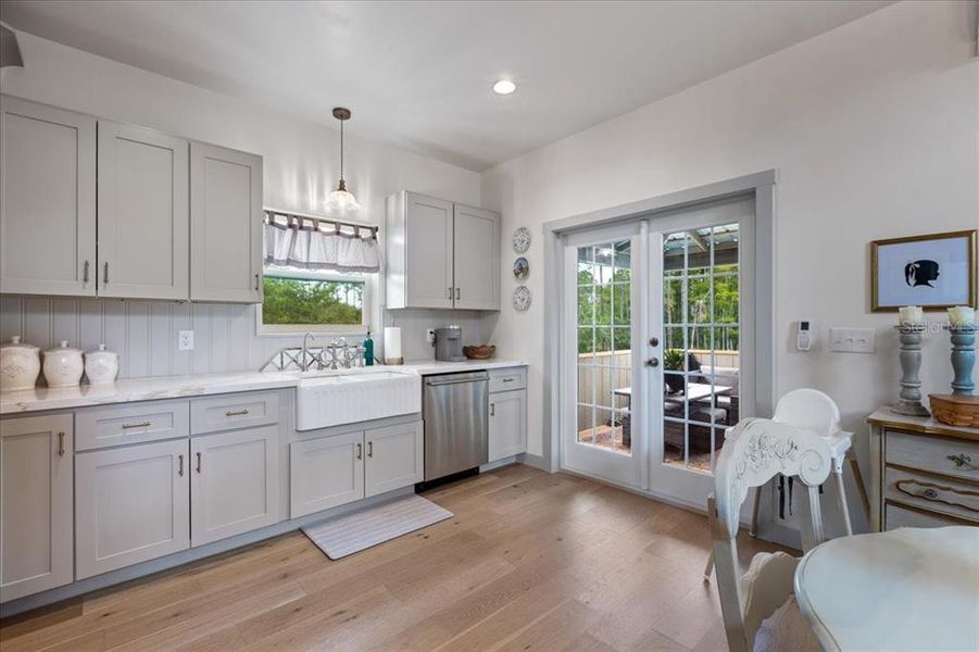 Furnished interior view inside a new home in , Cedar Key (Image 21).