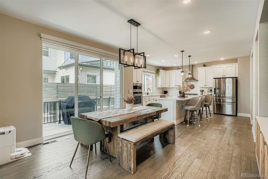 Furnished interior view inside a new home in , Denver (Image 6).
