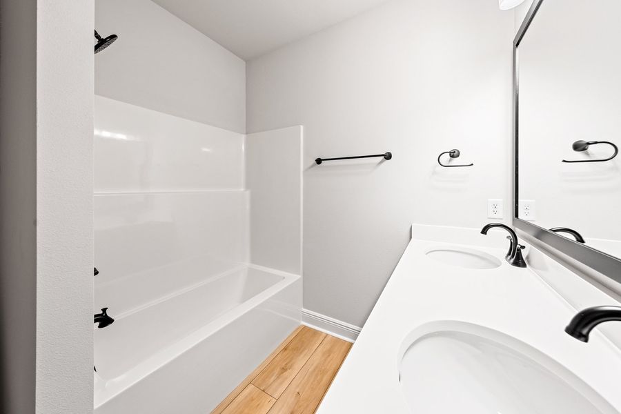 Close-up of interior finishes inside a home in Young Oaks, Crestview (Image 9).