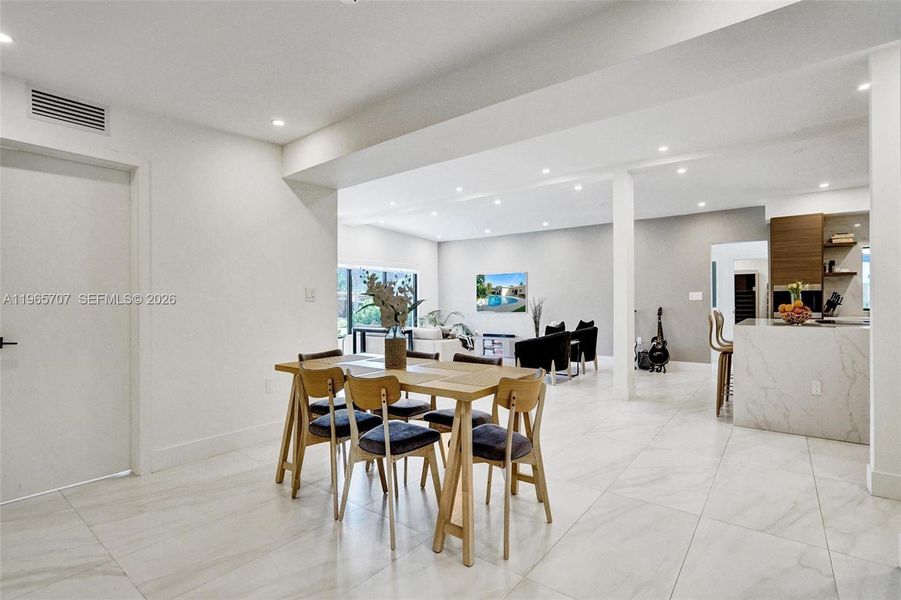 Furnished interior view inside a new home in , North Miami Beach (Image 28).