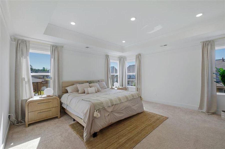 Furnished interior view inside a new home in , Dallas (Image 49).