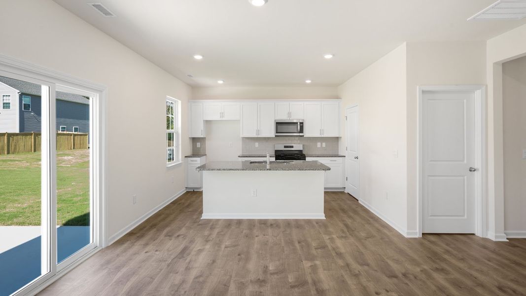 Furnished interior view inside a new home in Aurora Acres, Snow Camp (Image 7).