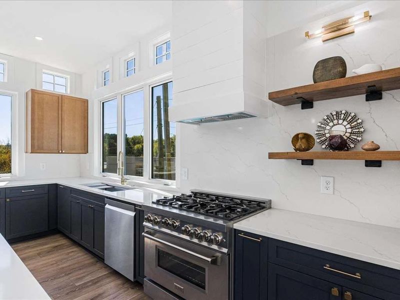 Furnished interior view inside a new home in , Canton (Image 9).