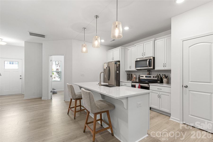 Furnished interior view inside a new home in Wilkerson Place, York (Image 7).