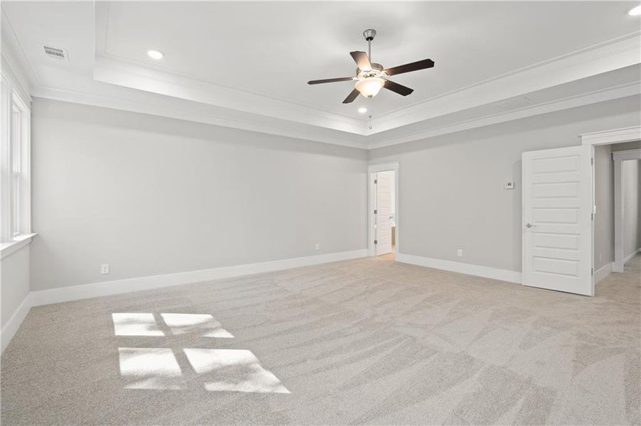 Spacious, unfurnished interior of a new home in Chattahoochee Reserve, Cumming (Image 26). Spacious, unfurnished interior of a new home in Chattahoochee Reserve, Cumming (Image 26).