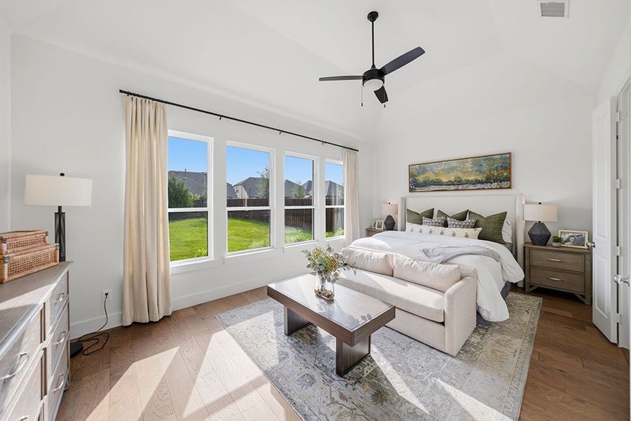 Furnished interior view inside a new home in Devonshire, Forney (Image 19).