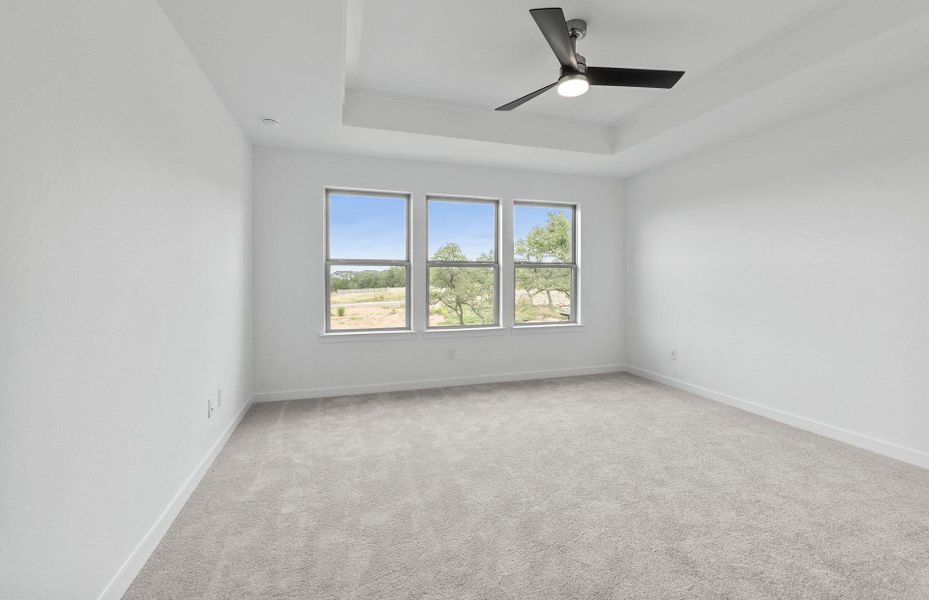 Spacious, unfurnished interior of a new home in Wolf Ranch, Georgetown (Image 17).