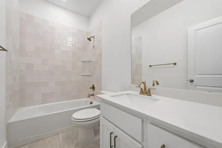 Furnished interior view inside a new home in Green Meadows, Celina (Image 16).