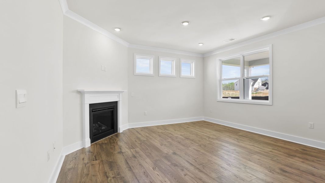 Spacious, unfurnished interior of a new home in Adams Glen, Greenville (Image 26). Spacious, unfurnished interior of a new home in Adams Glen, Greenville (Image 26).
