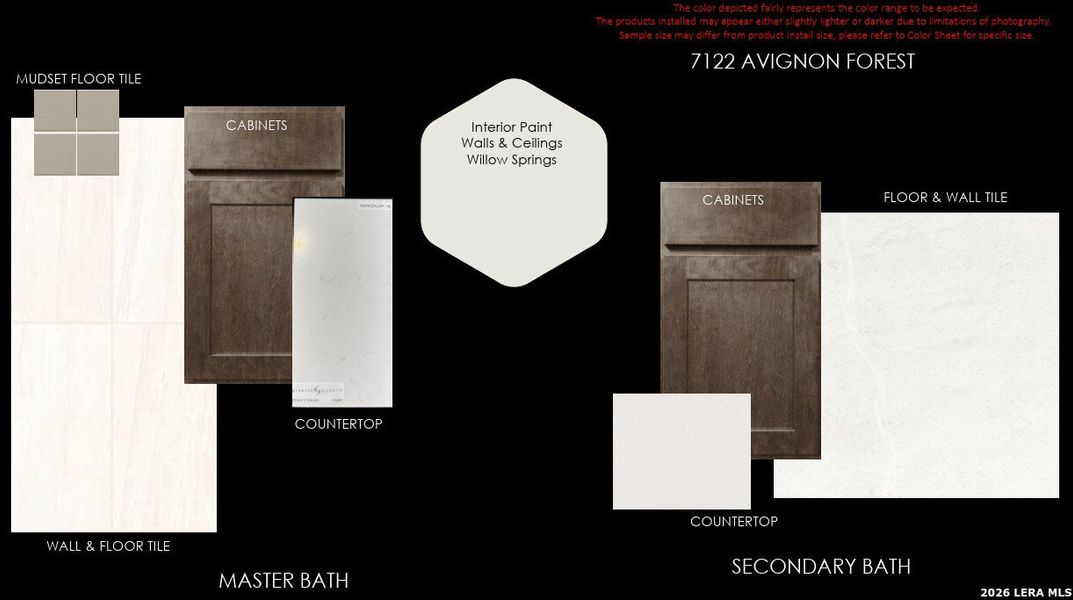 Sample of building materials used in homes in Crown Ridge Manor, San Antonio (Image 4). Sample of building materials used in homes in Crown Ridge Manor, San Antonio (Image 4).