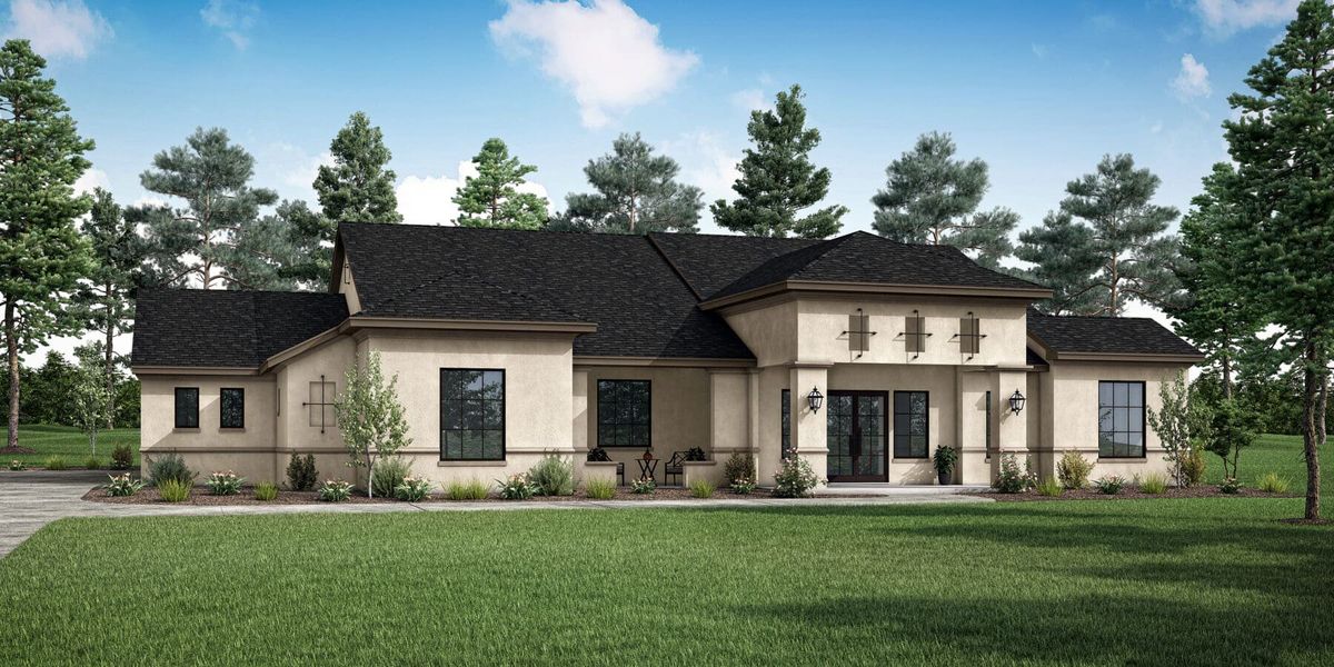 Midland Floor Plan Elevation B, Enchanted Bluff, Garden Ridge | Sitterle Homes Midland Floor Plan Elevation B, Enchanted Bluff, Garden Ridge | Sitterle Homes