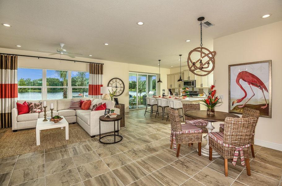 Representative furnished interior of a home built from the Honor by Neal Communities in Wildleaf, Parrish (Image 11). Representative furnished interior of a home built from the Honor by Neal Communities in Wildleaf, Parrish (Image 11).