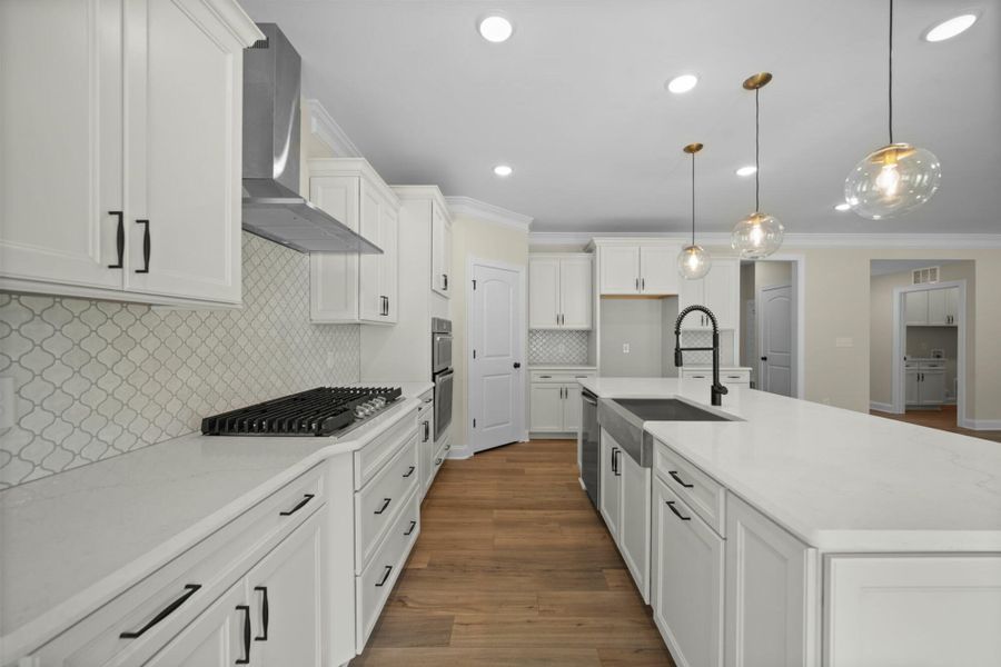 Furnished interior view inside a new home in Grove Park, Clemmons (Image 12).