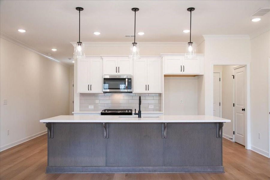 Furnished interior view inside a new home in Cherokee Township, Acworth (Image 9).
