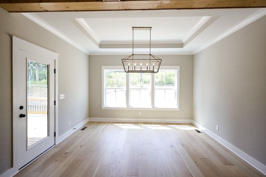 Spacious, unfurnished interior of a new home in Baker Road, Birchwood (Image 23).