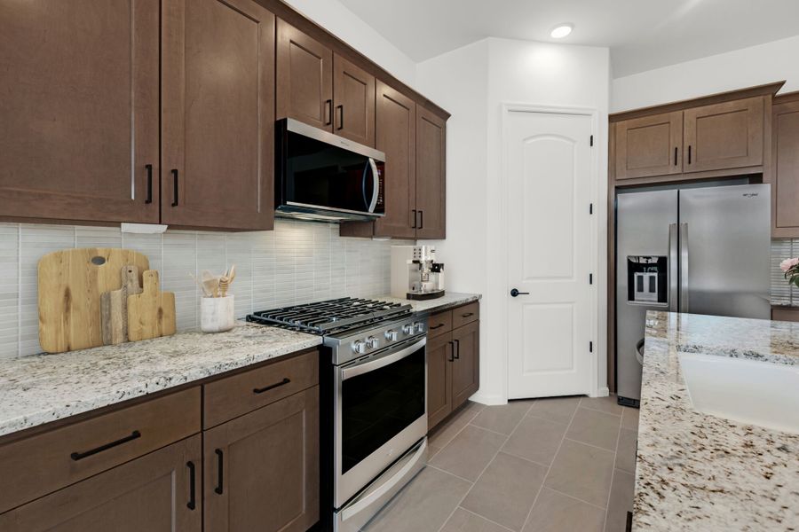 Furnished interior view inside a new home in Saguaro Reserve II, Marana (Image 8).