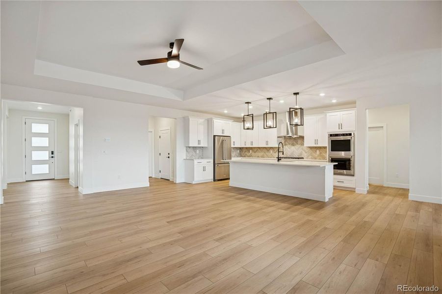 Spacious, unfurnished interior of a new home in Spring Valley Ranch, Elizabeth (Image 21). Spacious, unfurnished interior of a new home in Spring Valley Ranch, Elizabeth (Image 21).