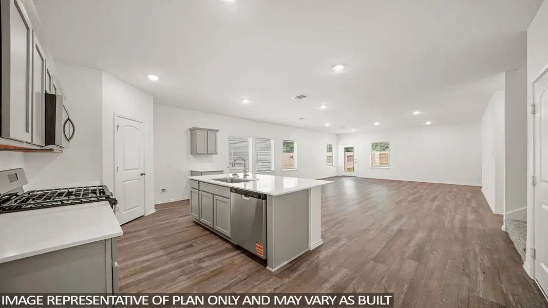 Furnished interior view inside a new home in Mill Creek, Magnolia (Image 4).