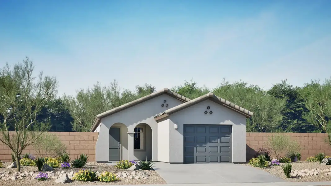 Home exterior render Spanish Home exterior render Spanish