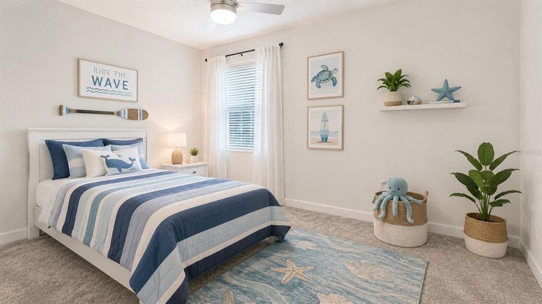 Furnished interior view inside a new home in , Davenport (Image 26).