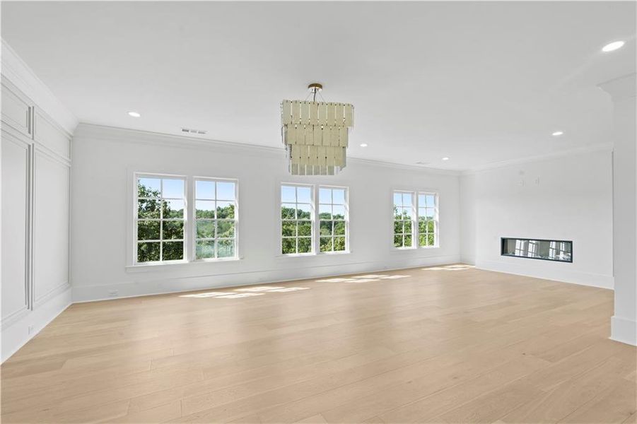 Spacious, unfurnished interior of a new home in , Suwanee (Image 45).