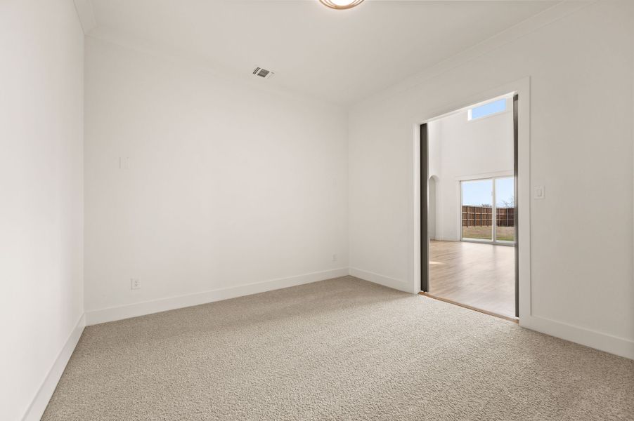 Spacious, unfurnished interior of a new home in NorthGlen, Haslet (Image 33). Spacious, unfurnished interior of a new home in NorthGlen, Haslet (Image 33).
