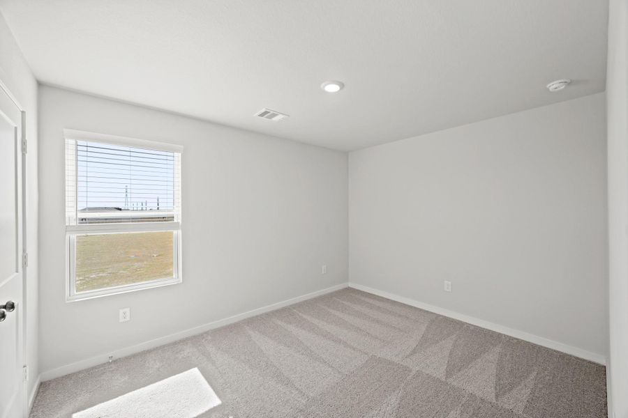 Spacious, unfurnished interior of a new home in Lonestar Collection at Paloma at Sanford Farms, Waller (Image 22). Spacious, unfurnished interior of a new home in Lonestar Collection at Paloma at Sanford Farms, Waller (Image 22).