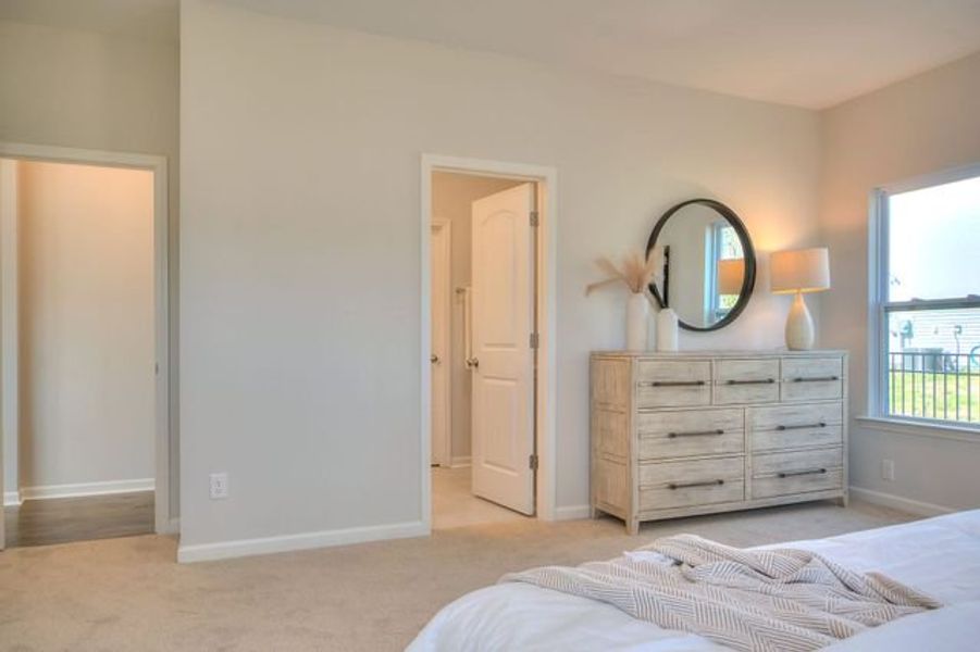 Representative furnished interior of a home built from the Tate by True Homes in Beaver Creek, Statesville (Image 23).